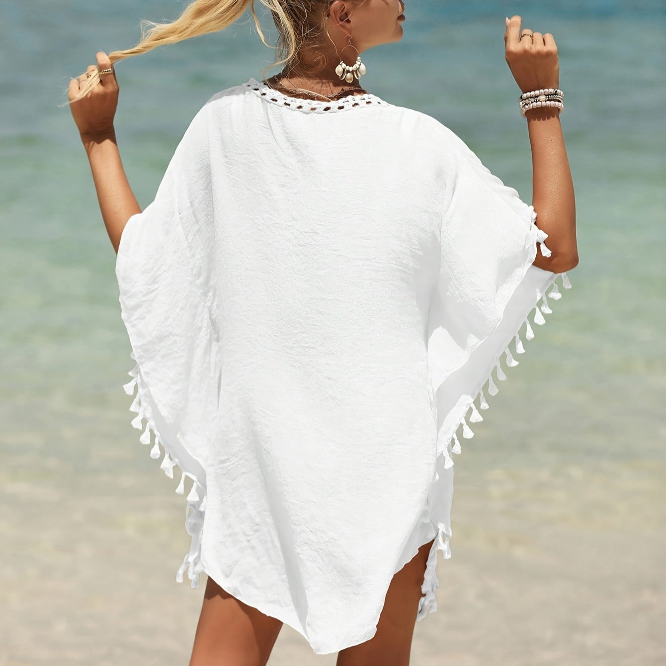 Strandjurk Dames | Mini Strandjurk Voor Zomer | Eva-6