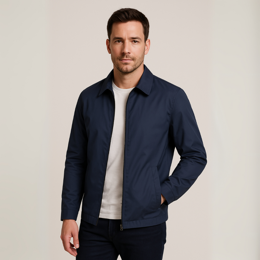 Lichtgewicht herenjas – Comfortabele pasvorm – Moderne look – Functionele zakken