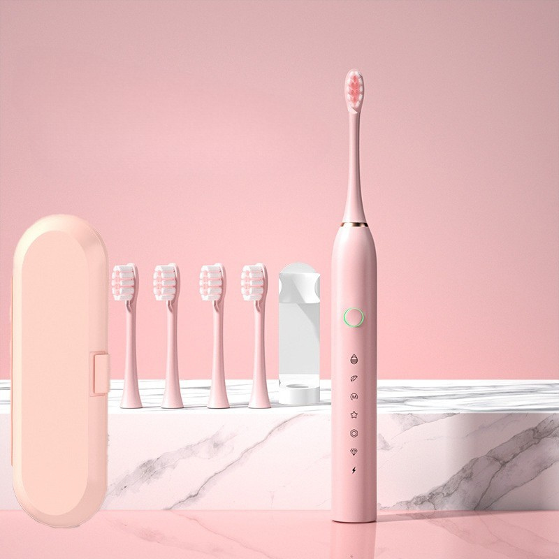 Sonic-tandenborstel voor vrouwen – Oplaadbaar – Hoge frequentie – Lange batterijduur