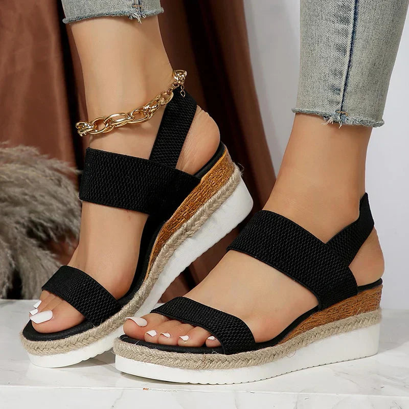 Zomersandalen voor dames – Orthopedisch ontwerp – Ademend materiaal – Comfortabele pasvorm