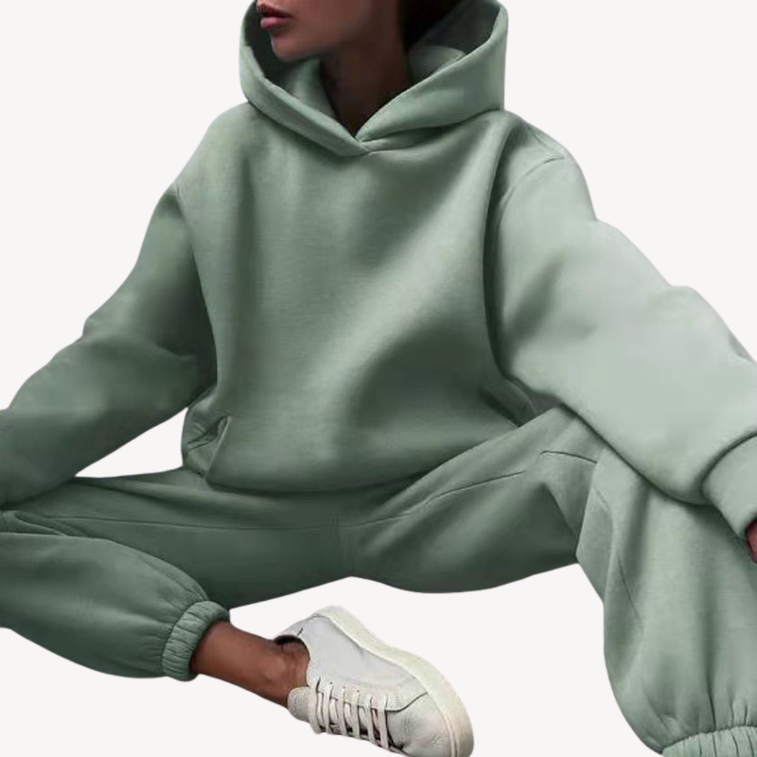 Oversized hoodie en joggingbroek voor dames – Ultrazachte katoenmix – Comfortabele en stijlvolle pasvorm