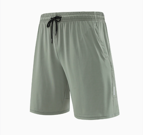 Heren shorts – Ademend materiaal – Normale pasvorm – Geschikt voor training