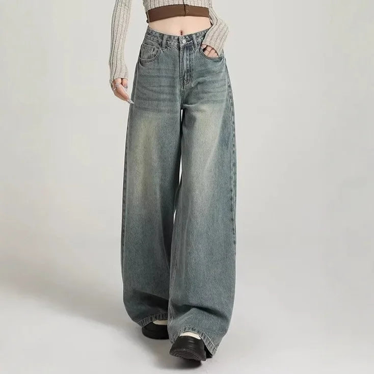 Damesjeans – Baggy fit – Hoge taille – Stijlvol ontwerp