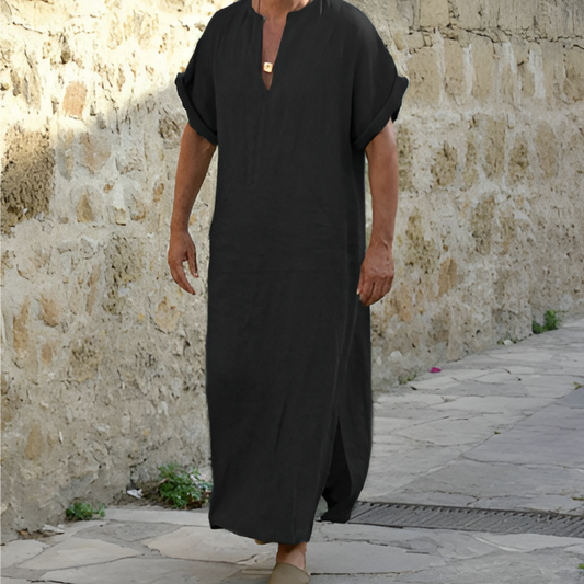 Herenoverhemdjurk – Casual tot formeel – Klassieke pasvorm – Lichtgewicht stof