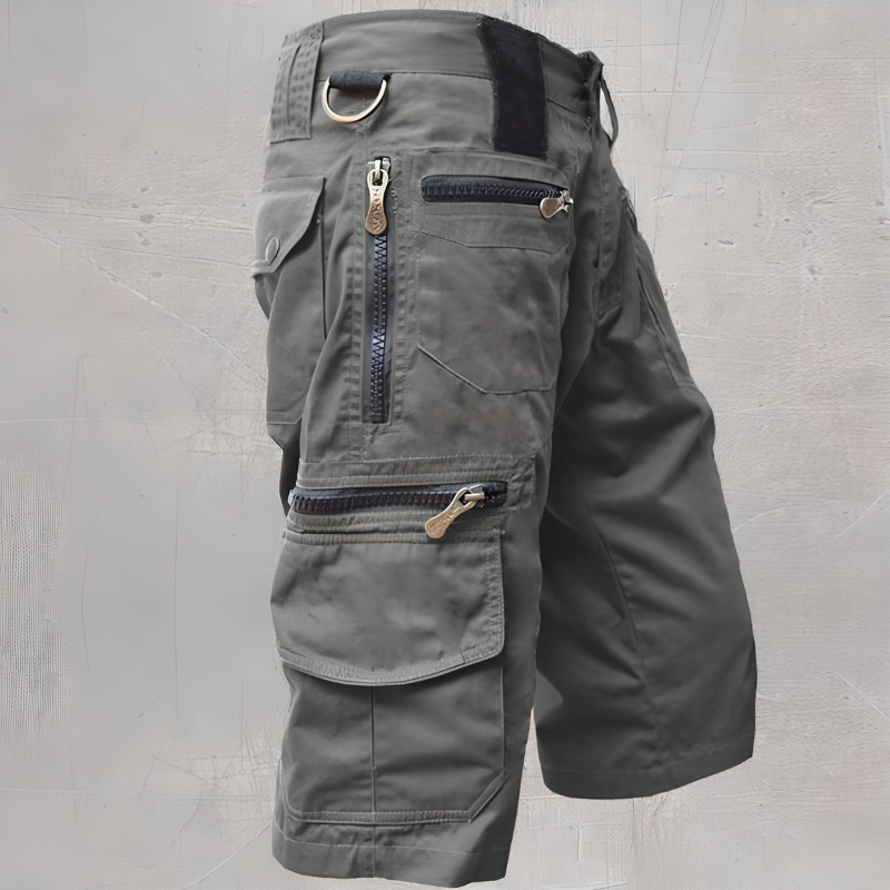 Tactische korte broek voor heren – Duurzame stof – Ontwerp met meerdere zakken – Klaar voor avontuur