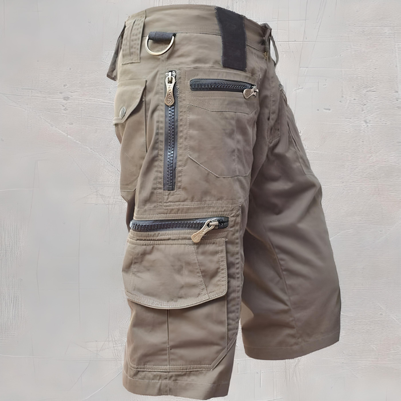 Tactische korte broek voor heren – Duurzame stof – Ontwerp met meerdere zakken – Klaar voor avontuur