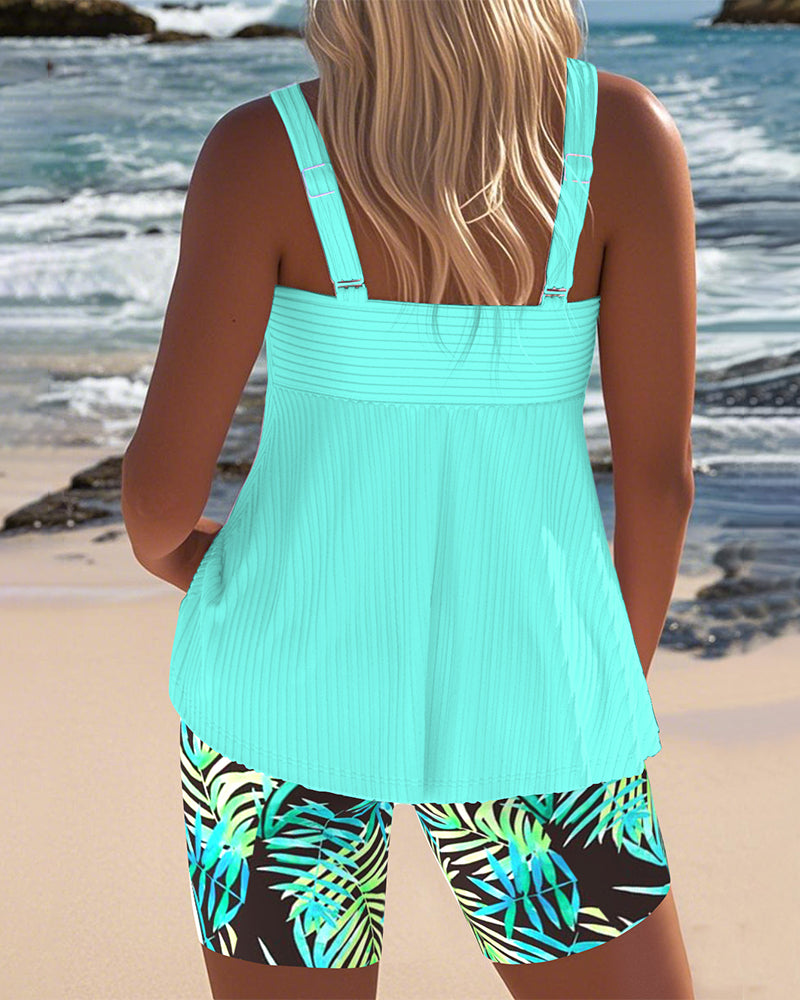 Tankini-set voor dames – Stijlvol ontwerp – Lichtgewicht materiaal – Zelfverzekerde look