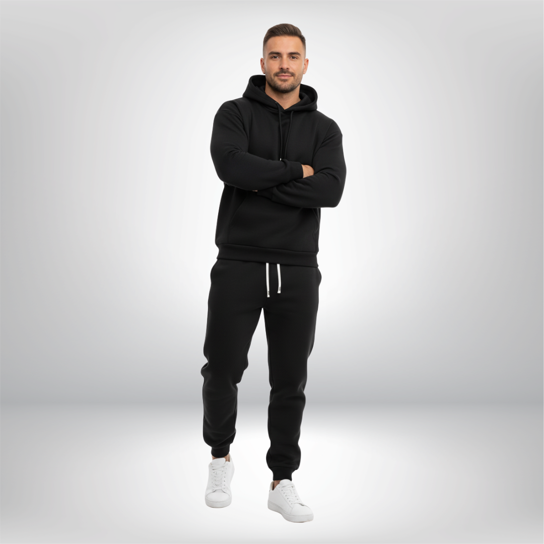 Trainingspakset voor heren - Sporthoodie en broek