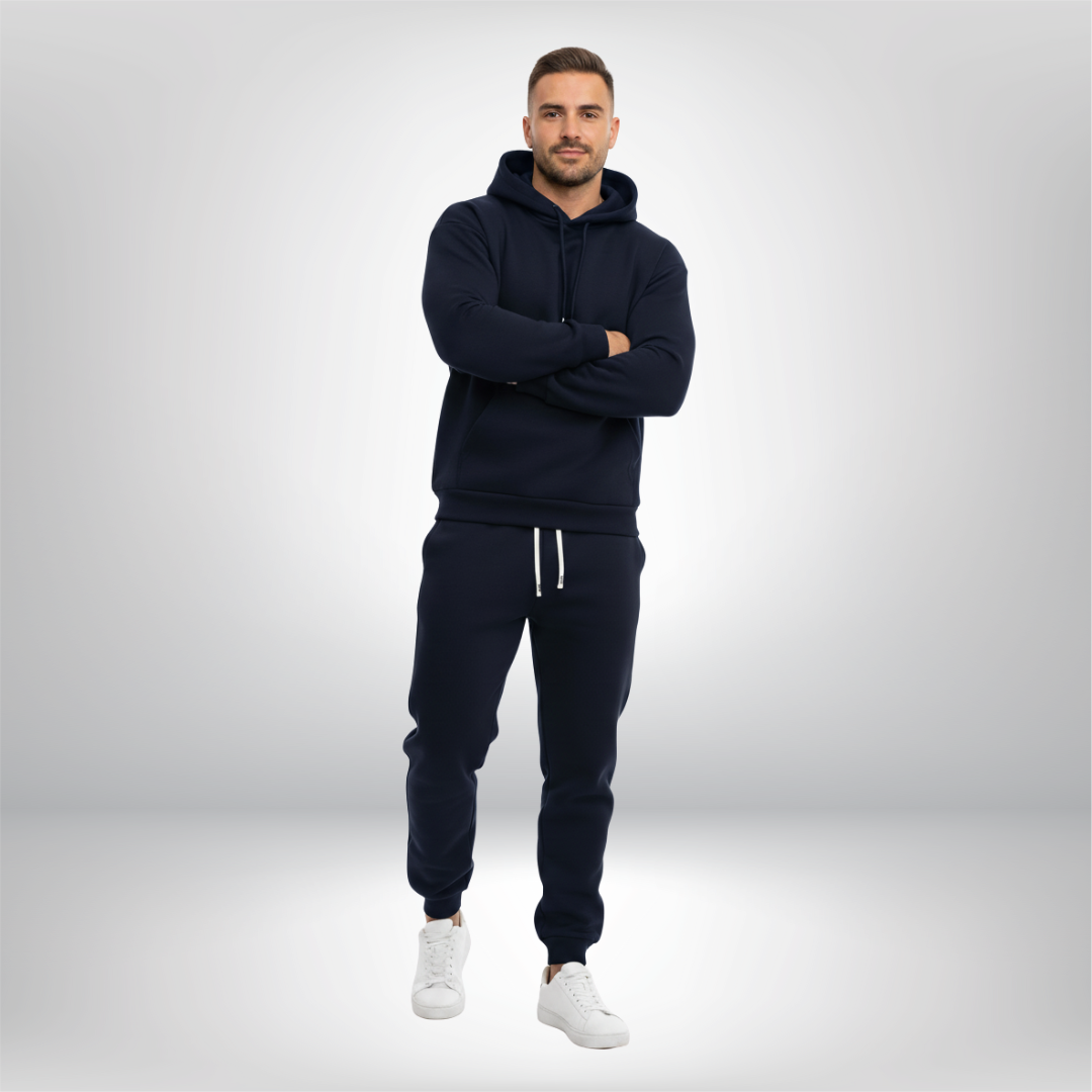 Trainingspakset voor heren - Sporthoodie en broek