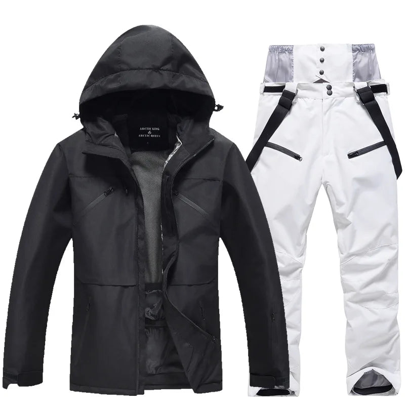 Unisex winterskikleding - Waterafstotend - Winddicht - Flexibele bewegingsvrijheid