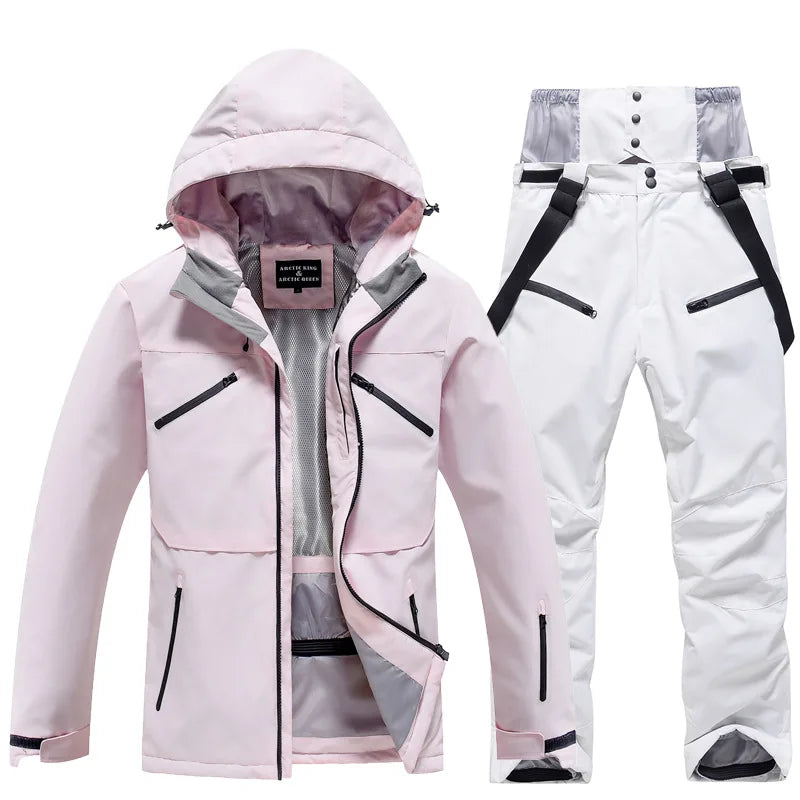Unisex winterskikleding - Waterafstotend - Winddicht - Flexibele bewegingsvrijheid
