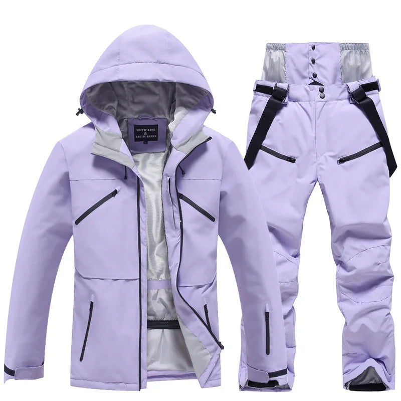 Unisex winterskikleding - Waterafstotend - Winddicht - Flexibele bewegingsvrijheid