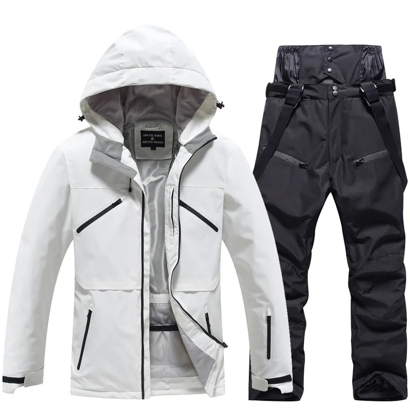 Unisex winterskikleding - Waterafstotend - Winddicht - Flexibele bewegingsvrijheid
