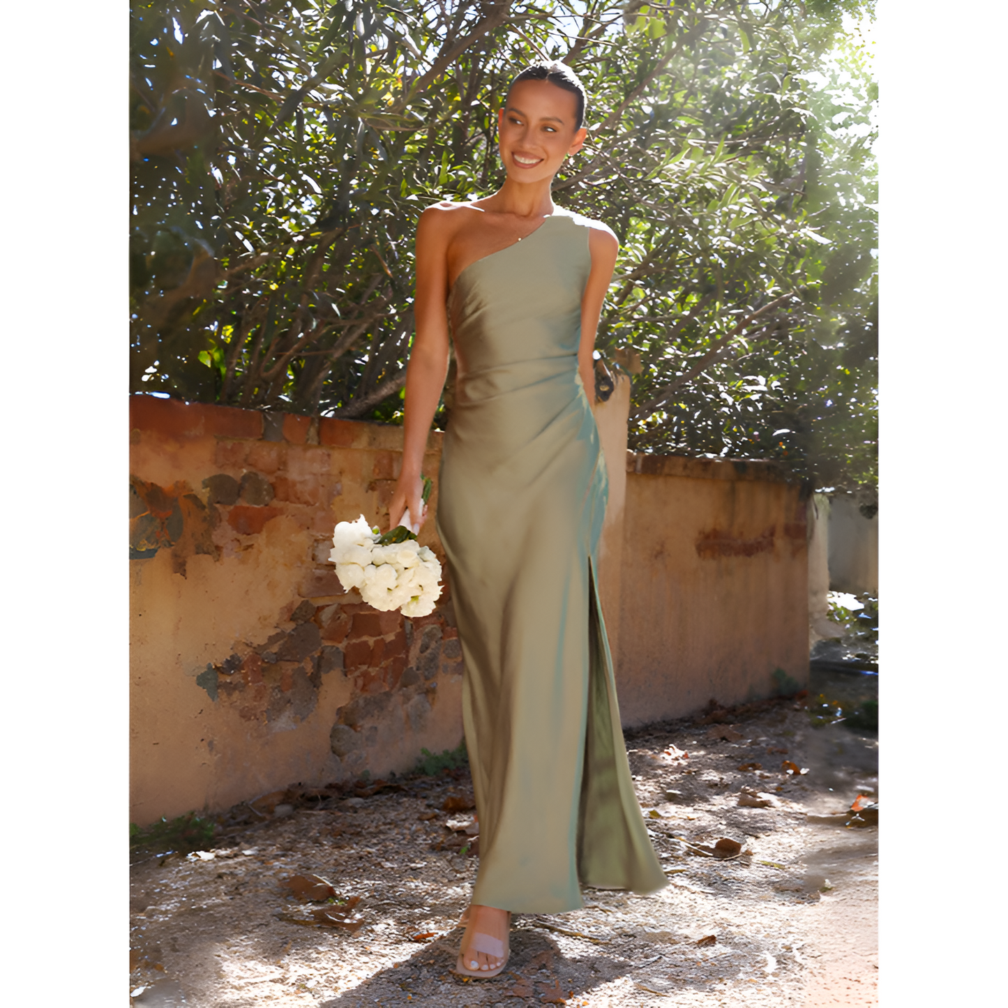 Maxi-jurk voor dames – Elegante look – Rekbare stof – Zacht materiaal