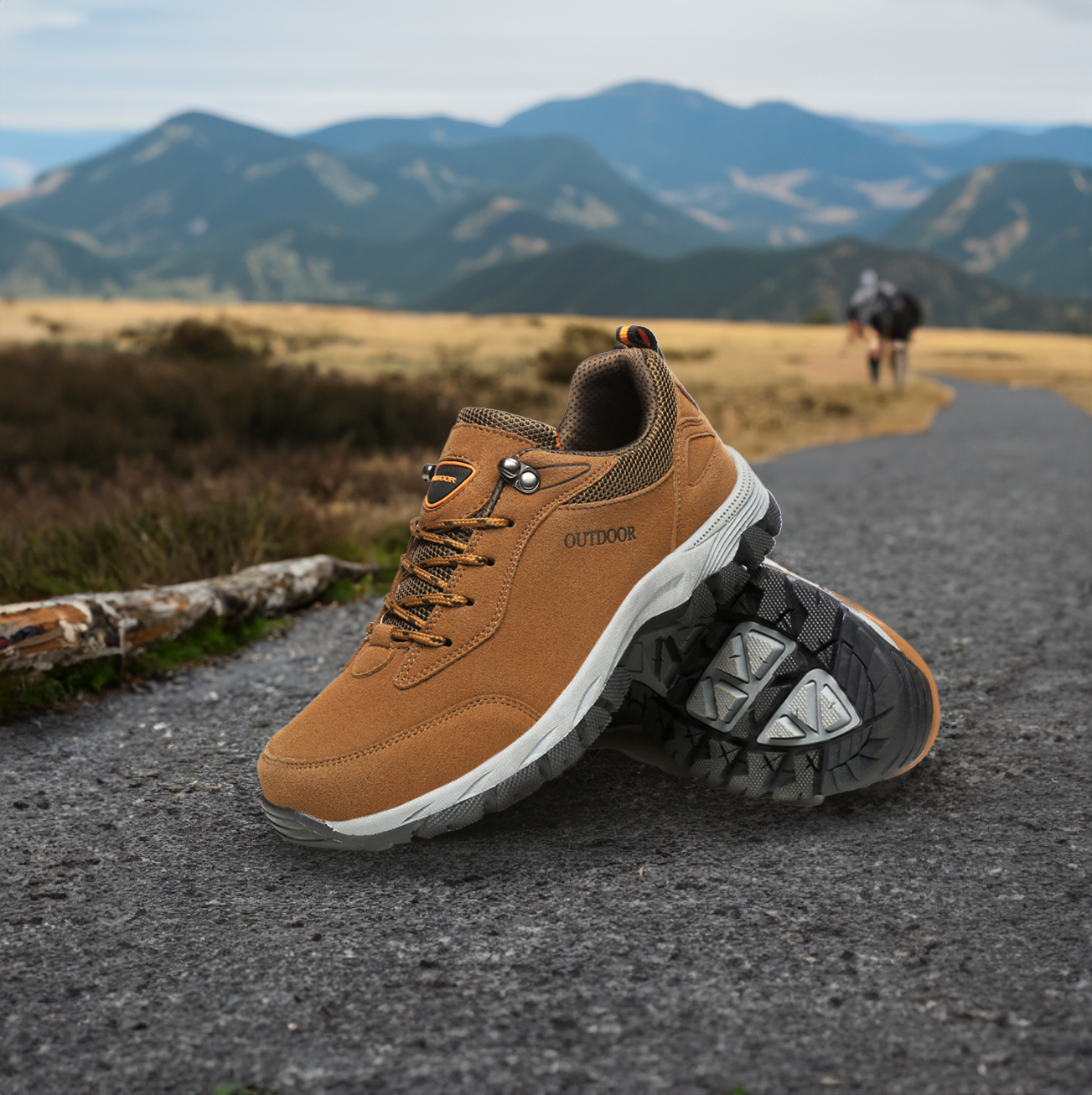 Wandelschoenen voor heren - Antislipzool - Verstelbare veters - Duurzaam ontwerp