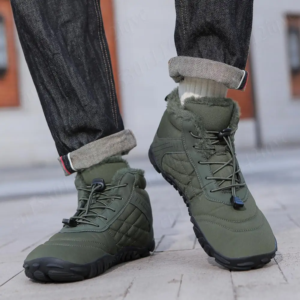 Winterschoenen voor heren – Flexibel en warm – Antislipzool – Natuurlijk loopgevoel