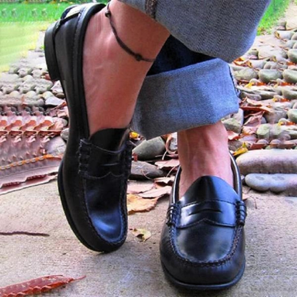 Dames casual schoenen – Orthopedische binnenzool – Moc Toe – Veelzijdige look