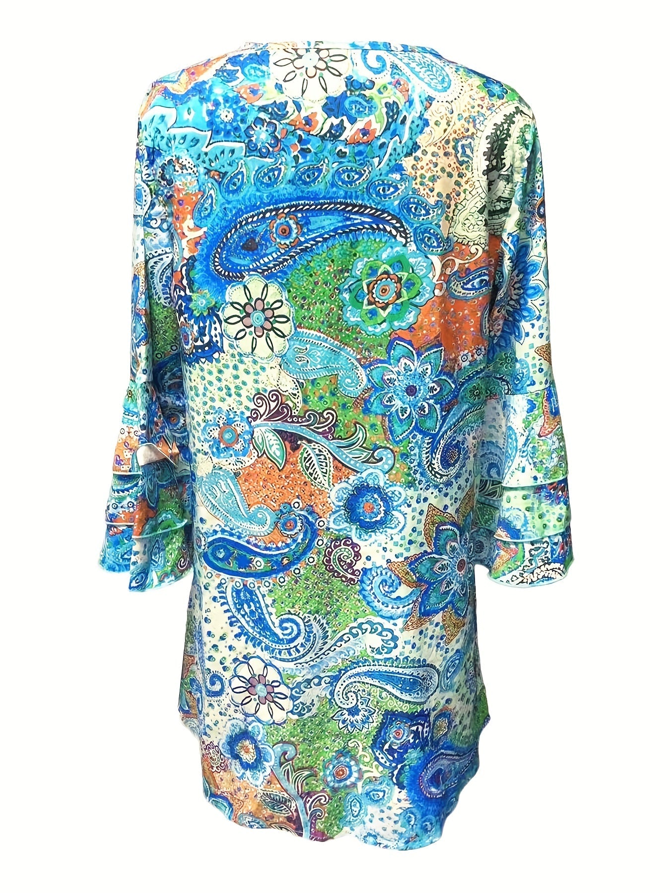 Stijlvolle Bloemen Tuniek Dames-4