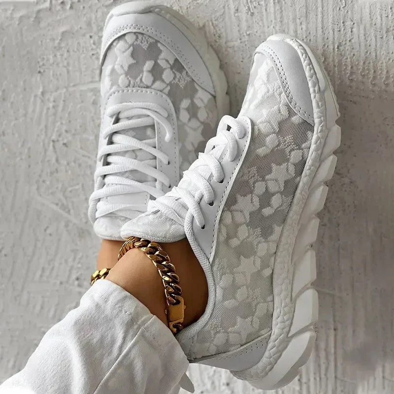 Orthopedische sneakers voor dames – steun voor de voetboog – houdingscorrectie – pijnverlichting