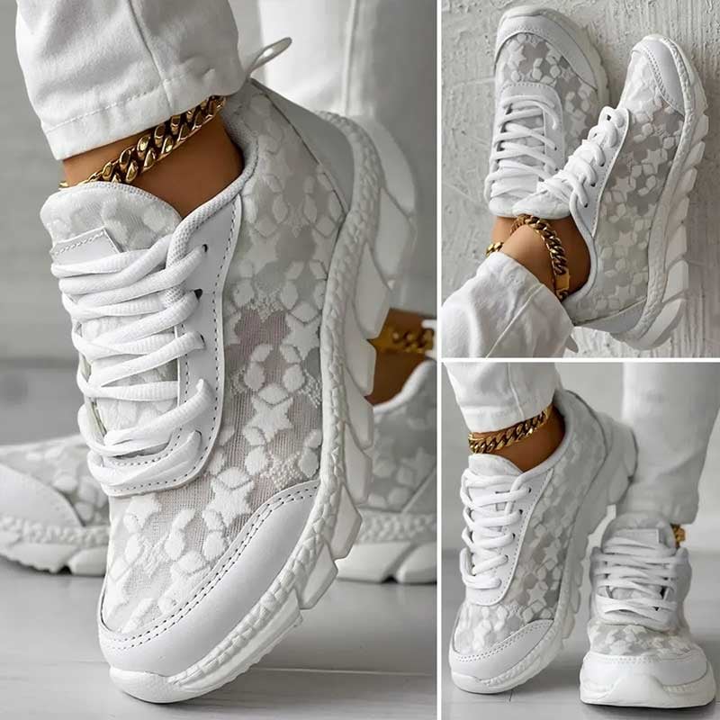 Orthopedische sneakers voor dames – steun voor de voetboog – houdingscorrectie – pijnverlichting