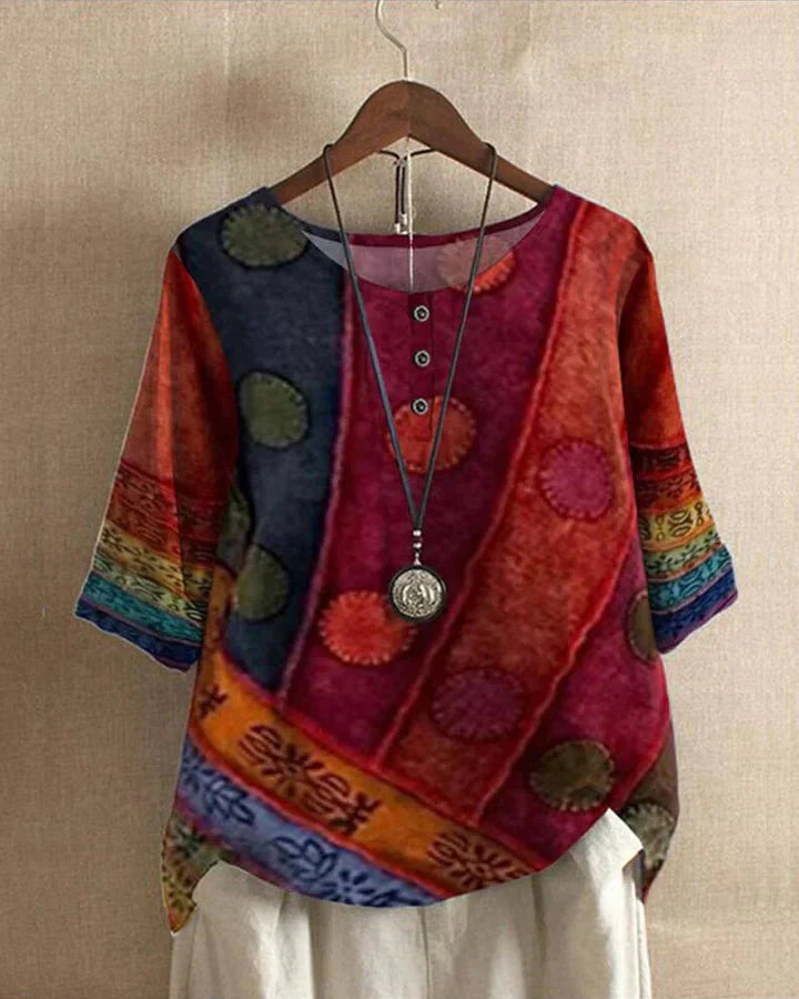 Boho Dames Top voor Stijl en Comfort-1