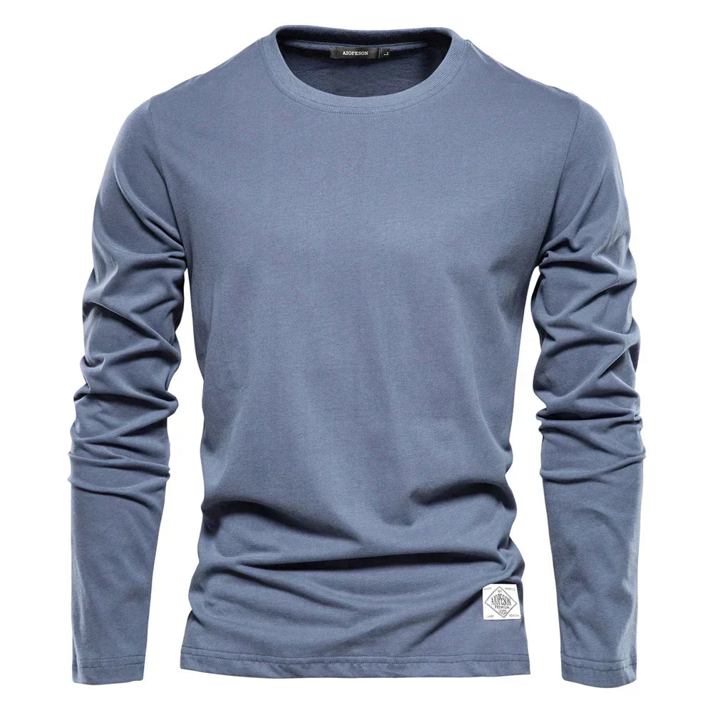 Comfortabel Vrijetijdsshirt Mannen-1