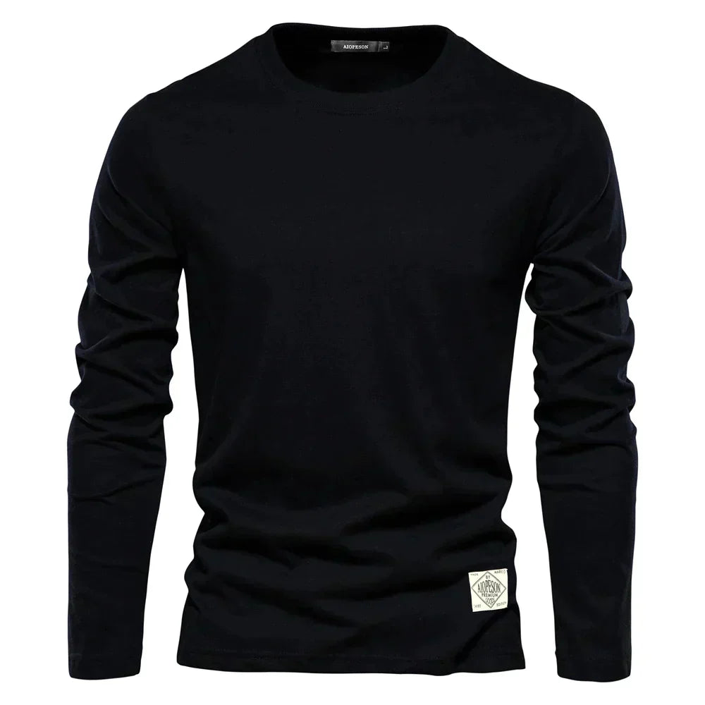 Comfortabel Vrijetijdsshirt Mannen-5