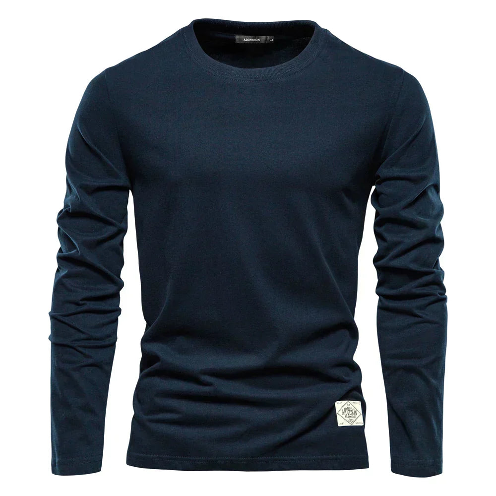 Comfortabel Vrijetijdsshirt Mannen-6