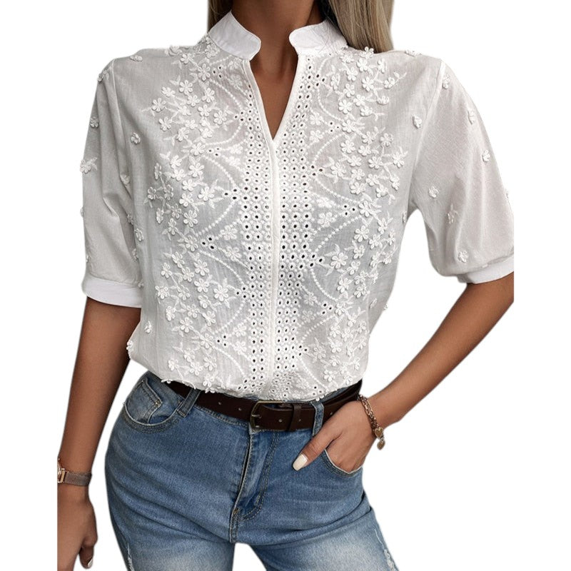 Dames Blouse | Kanten Blouse Voor Elke Gelegenheid | Lisa-3