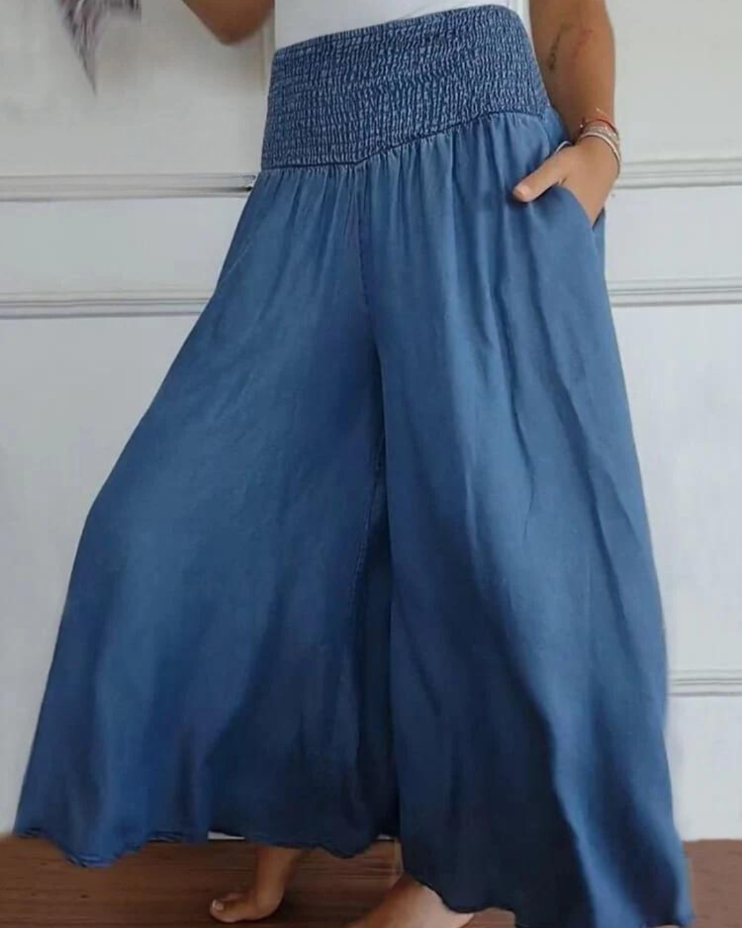 Dames Hoge Taille Midi-Rok Met Bloemmotief Voor Zomeruitjes, Comfortabel En Elegant-2