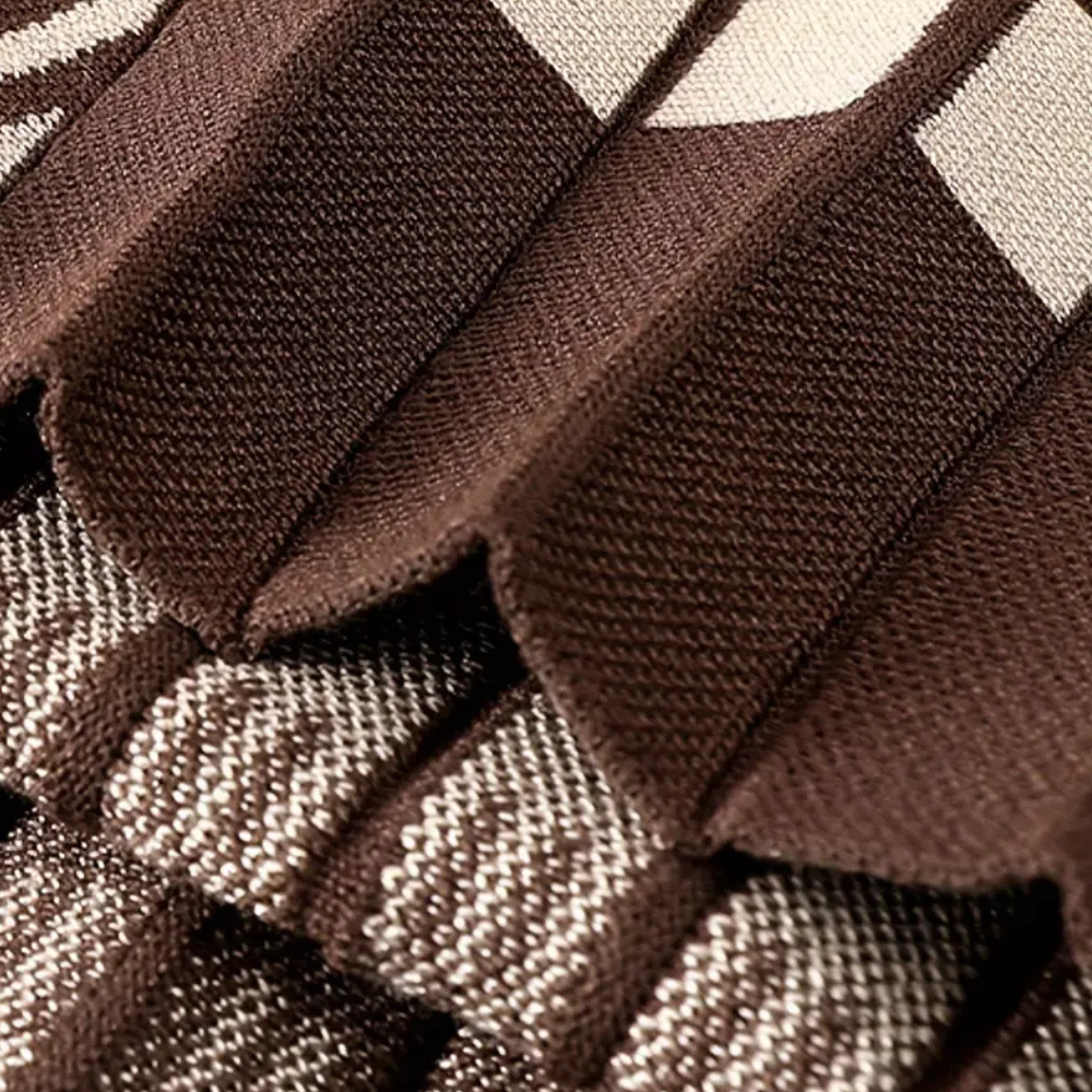 Dames Plooirok met Elegante Pasvorm voor Formele en Informele Gelegenheden, Stijlvol en Comfortabel-2