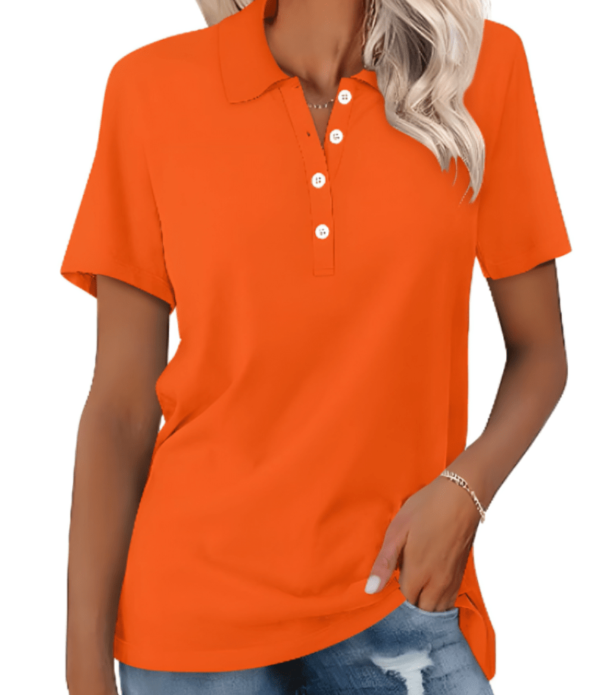 Variant image for Dames Poloshirt Lange Mouw Katoen-15