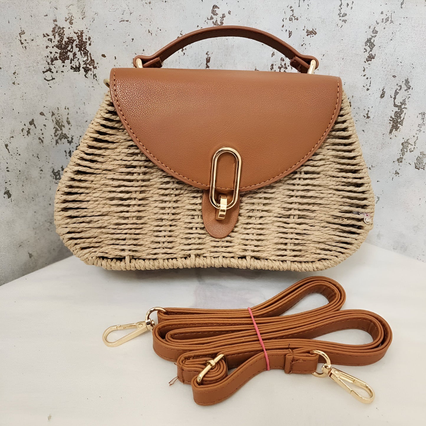 Damestas zomer - Geweven lichaam - Verstelbare riem - Chic gespdetail