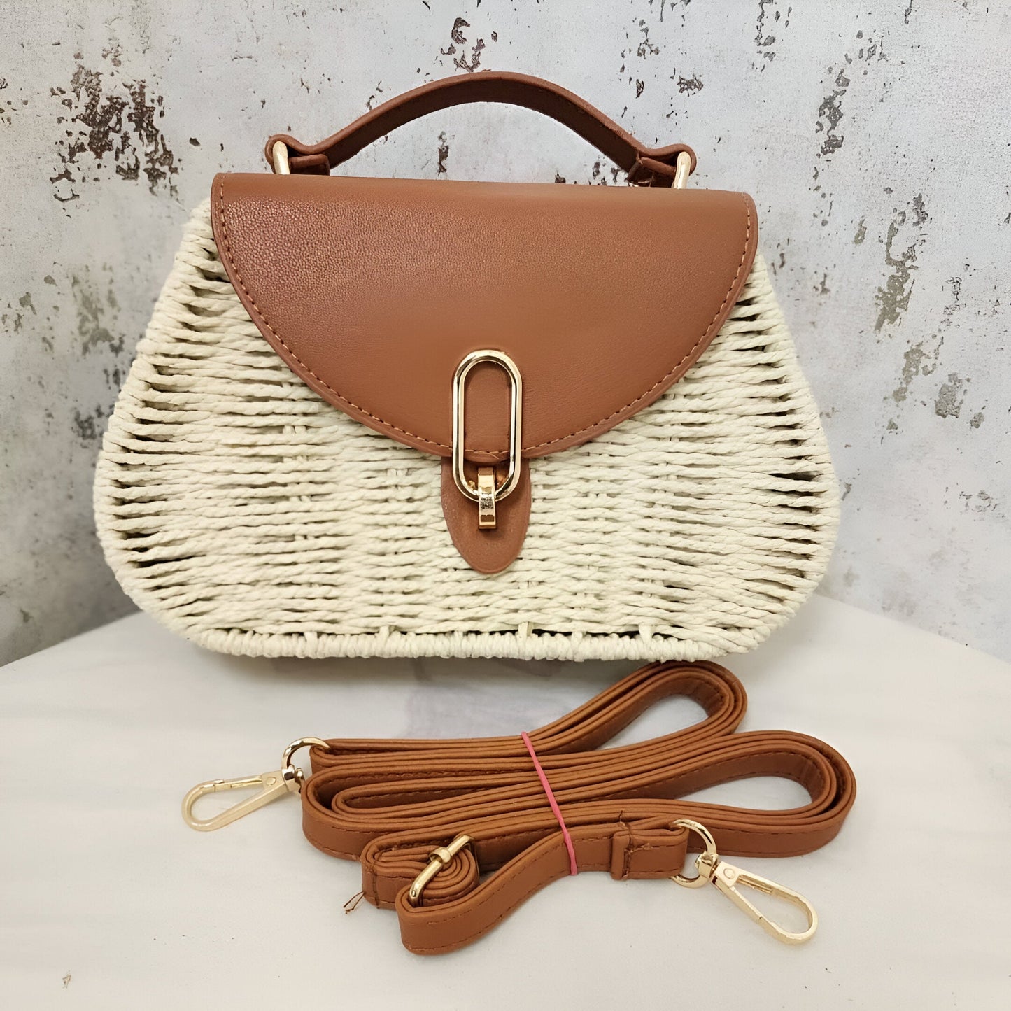 Damestas zomer - Geweven lichaam - Verstelbare riem - Chic gespdetail