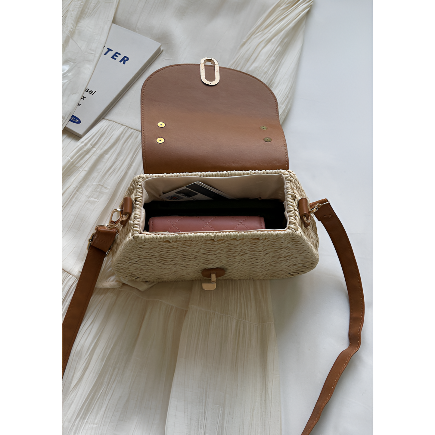 Damestas zomer - Geweven lichaam - Verstelbare riem - Chic gespdetail