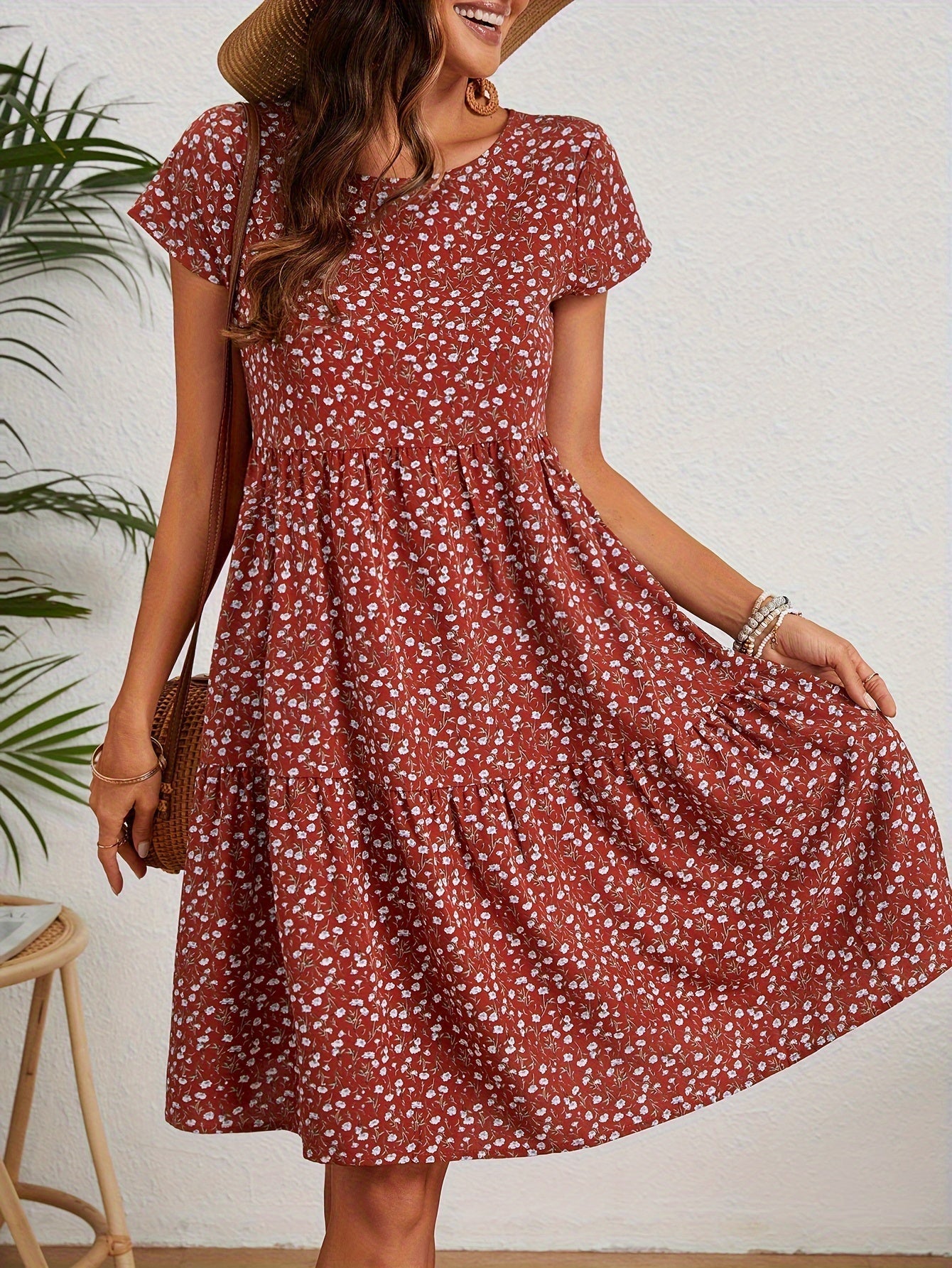Variant image for Elegante Bloemenjurk Zomerlook-11