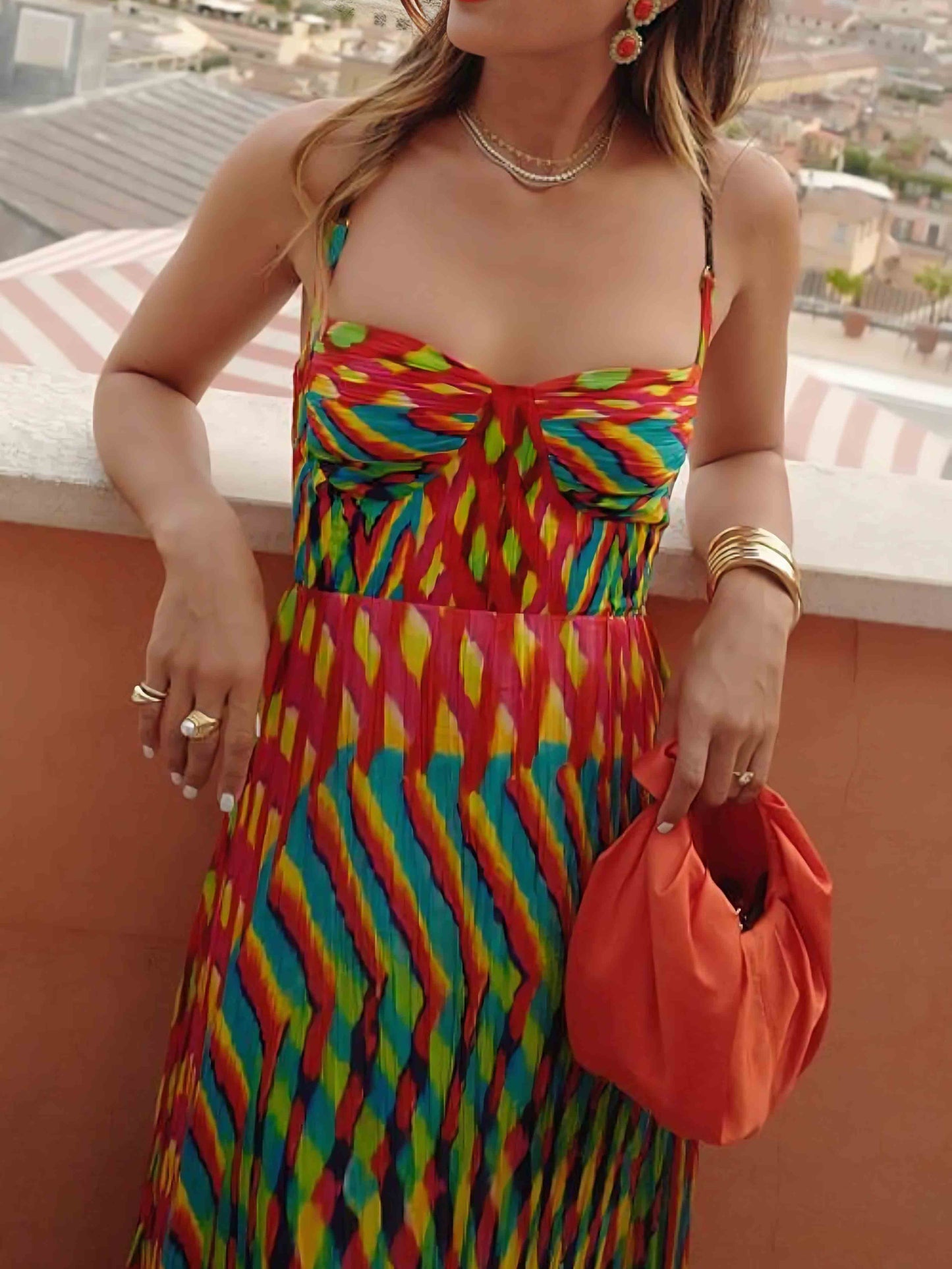 Elegante Maxi Jurk Dames Zomer-2