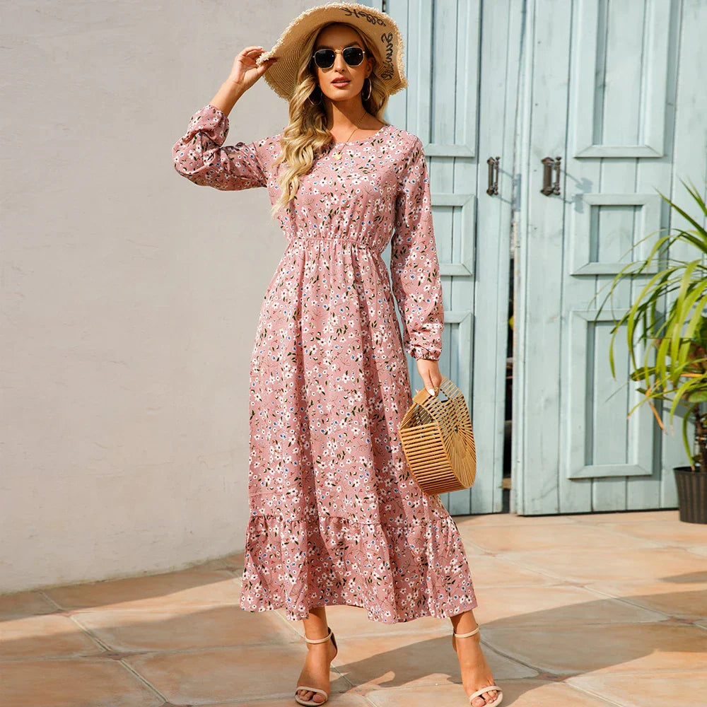 Elegante Maxi Jurk Dames Zomer-2