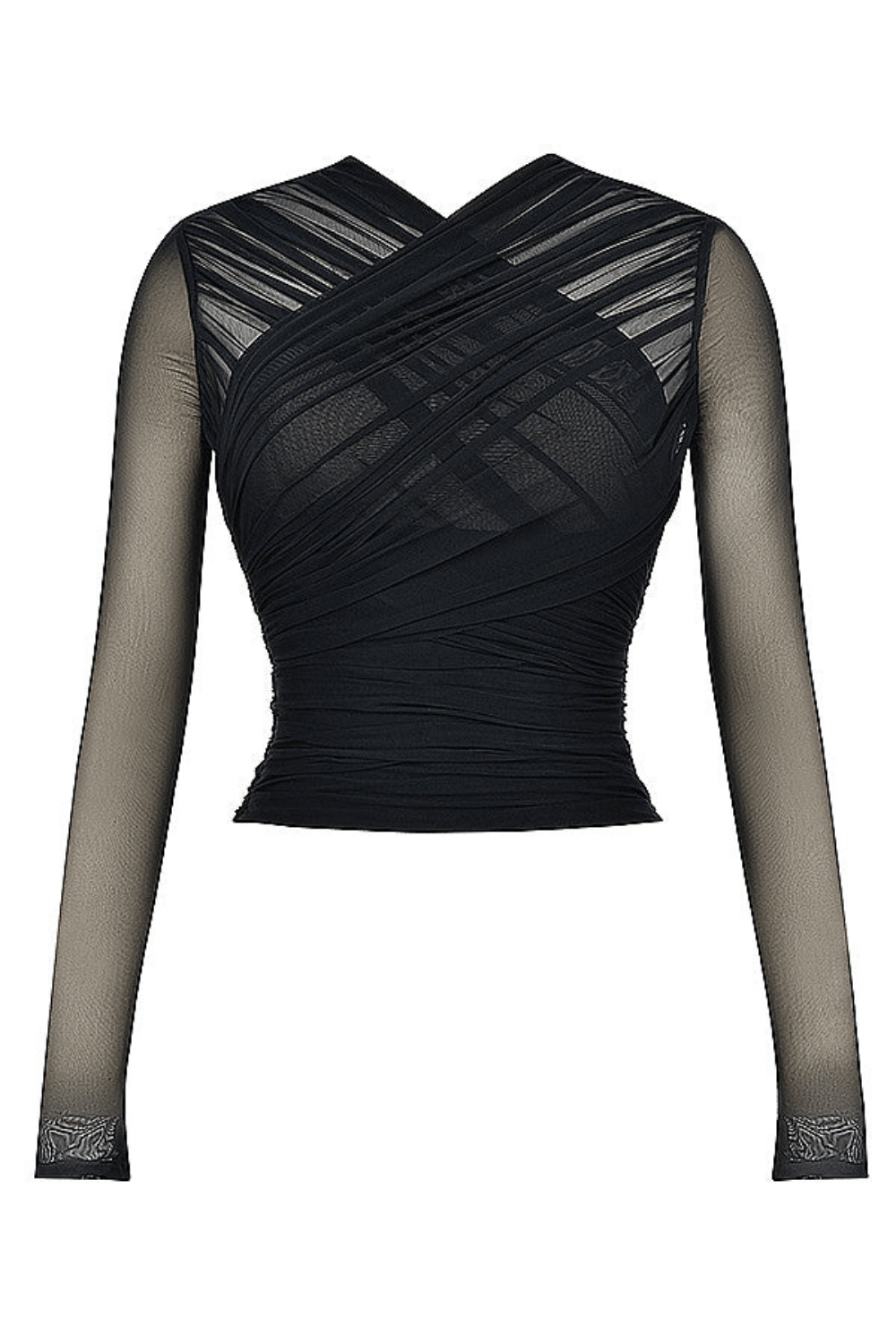 Variant image for Stijlvolle Dames Top Met Mesh-1