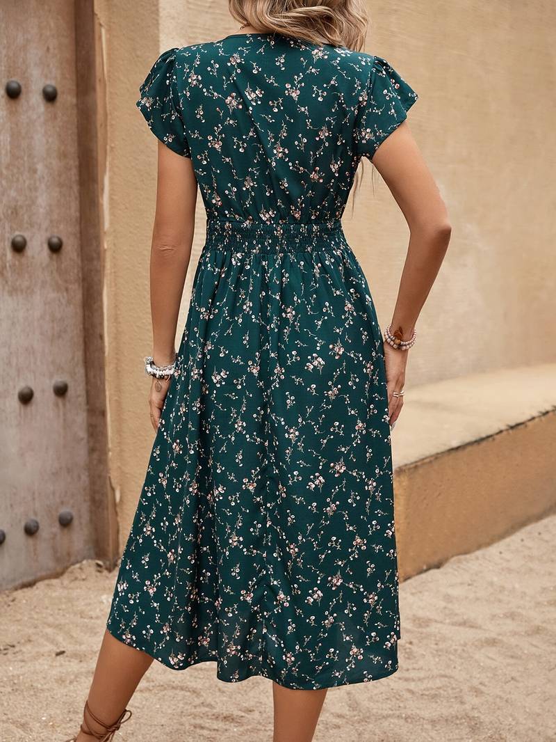 Dames A-lijn jurk – Elegante stijl – Comfortabele stof – Veelzijdige look