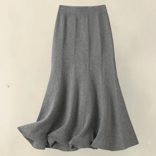 Flatterende Maxi Rok Dames Voor Elke Gelegenheid, Comfortabele Lange Rok Met Hoge Taille, Tijdloos Design-1