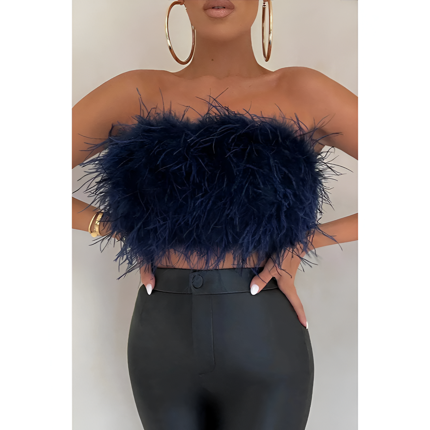 Dames Top - Feestelijke Flair - Korte Lengte - Opvallend Design
