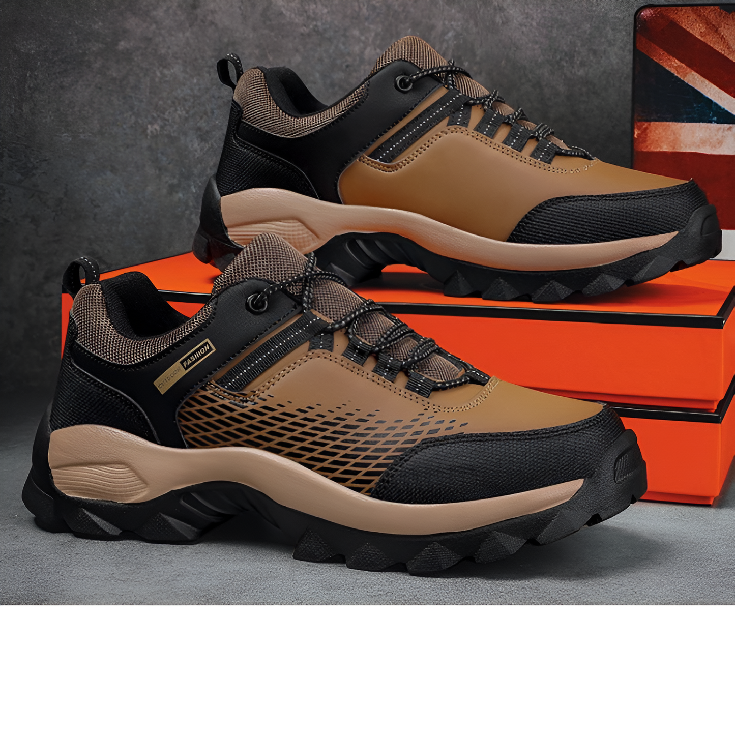 Heren Wandelschoenen - Duurzaam Design - Ademend Materiaal - Optimale Grip