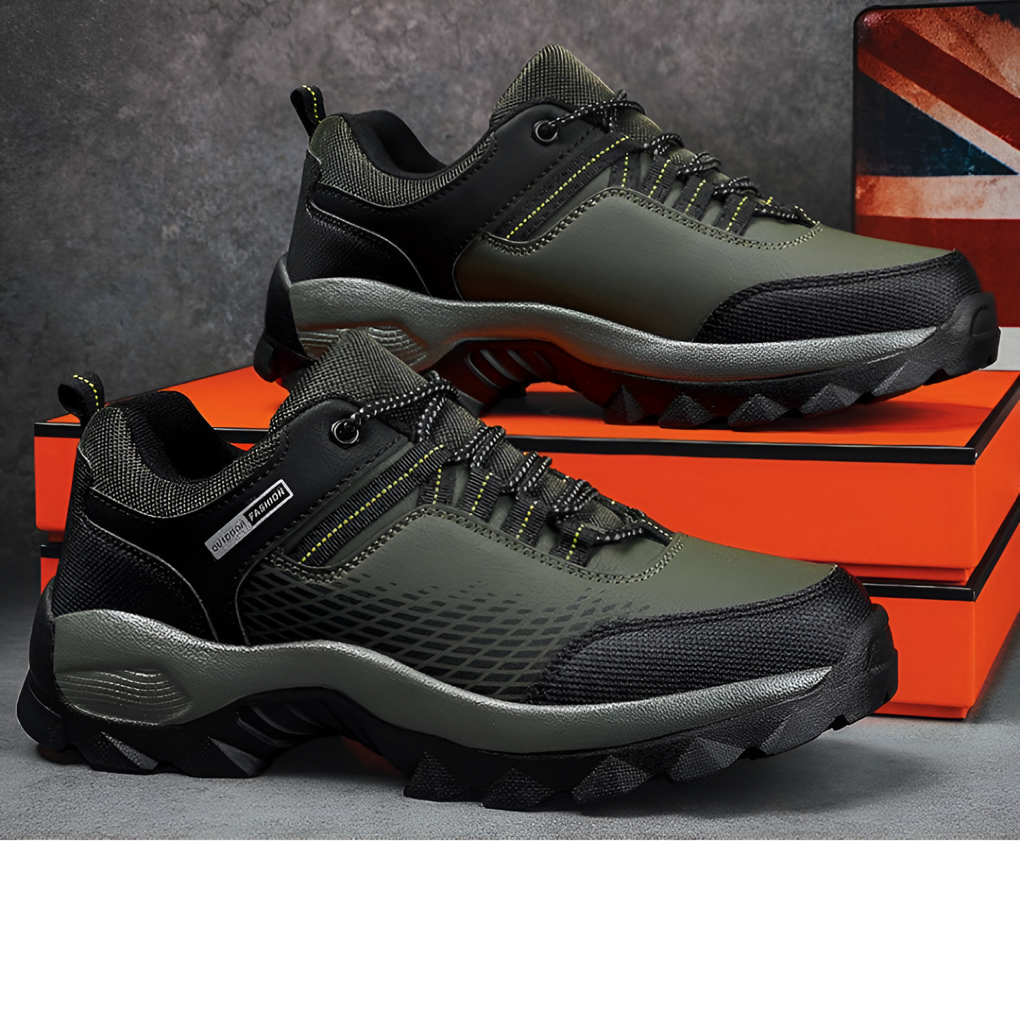 Heren Wandelschoenen - Duurzaam Design - Ademend Materiaal - Optimale Grip