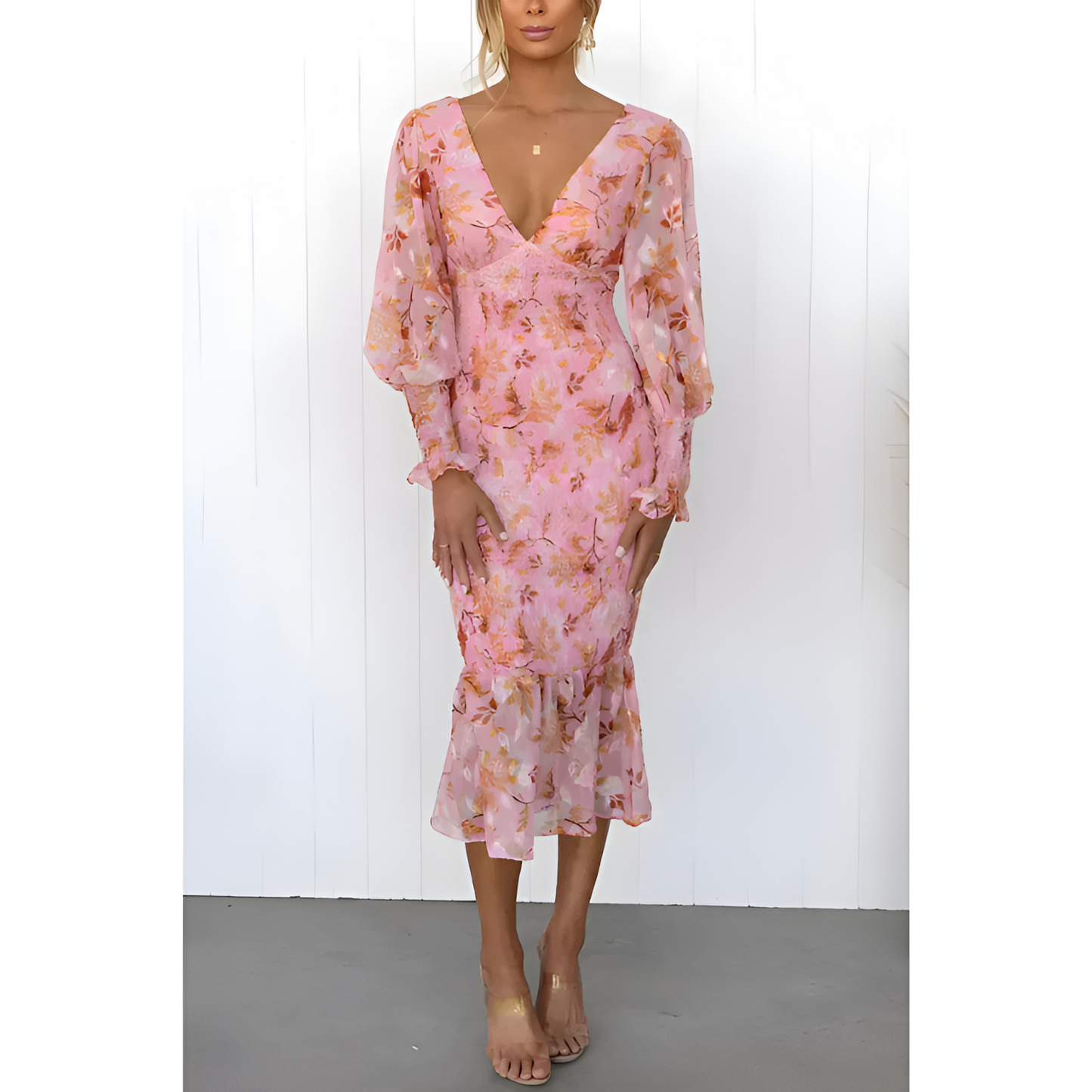 Dames Jurk - Bloemenprint - Comfortabel - Stijlvol