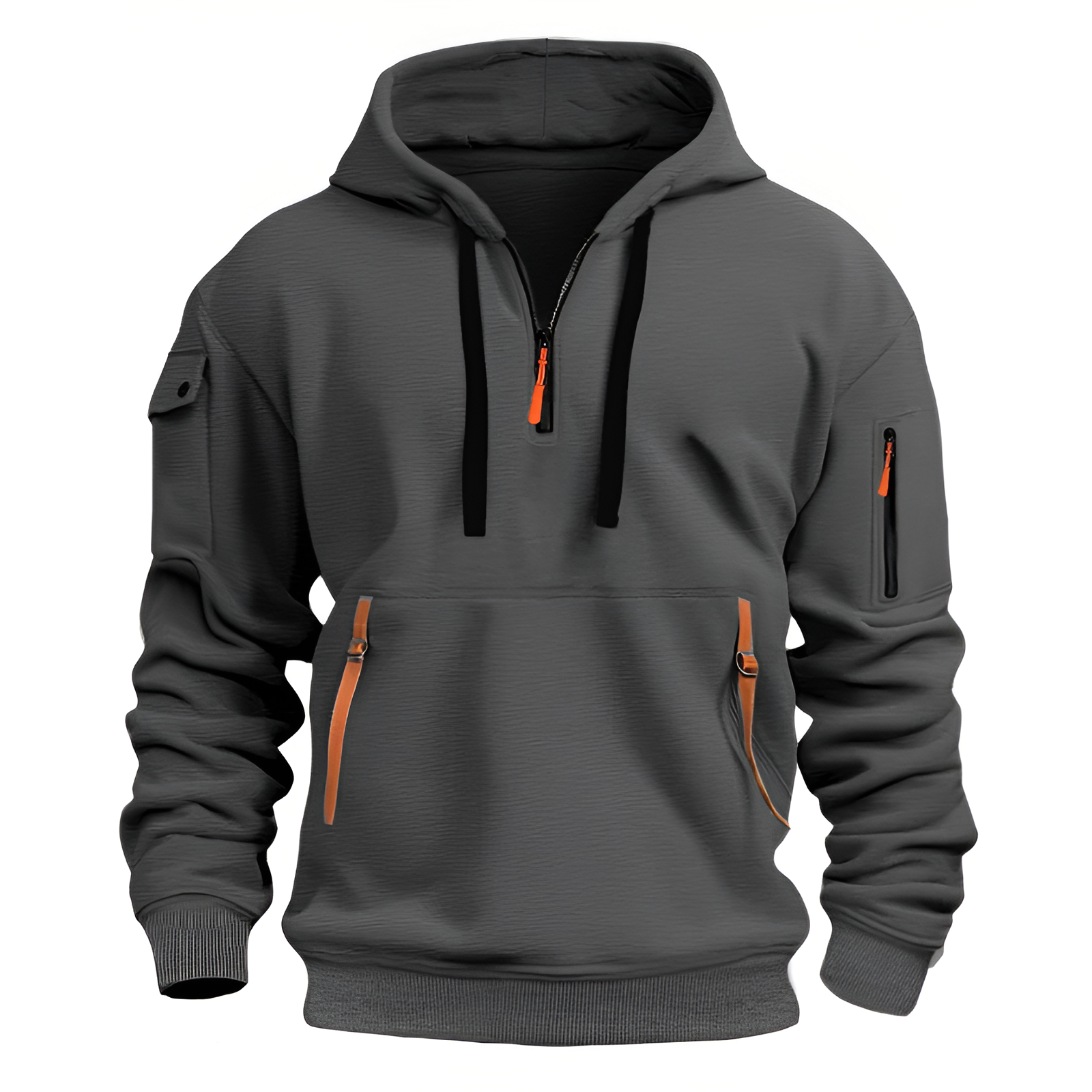 Heren Hoodie - Tech Design - Ademend Materiaal - Verstelbare Pasvorm