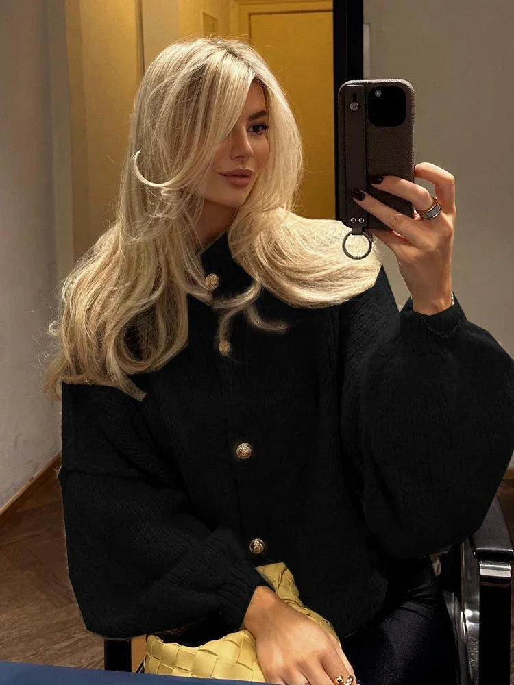 Gehaakte cardigan Sweater