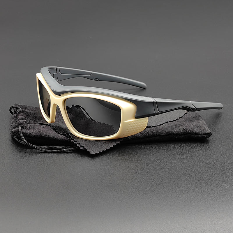 Heren Zonnebril - Sportief Ontwerp - HD Polarized - Licht & Sterk