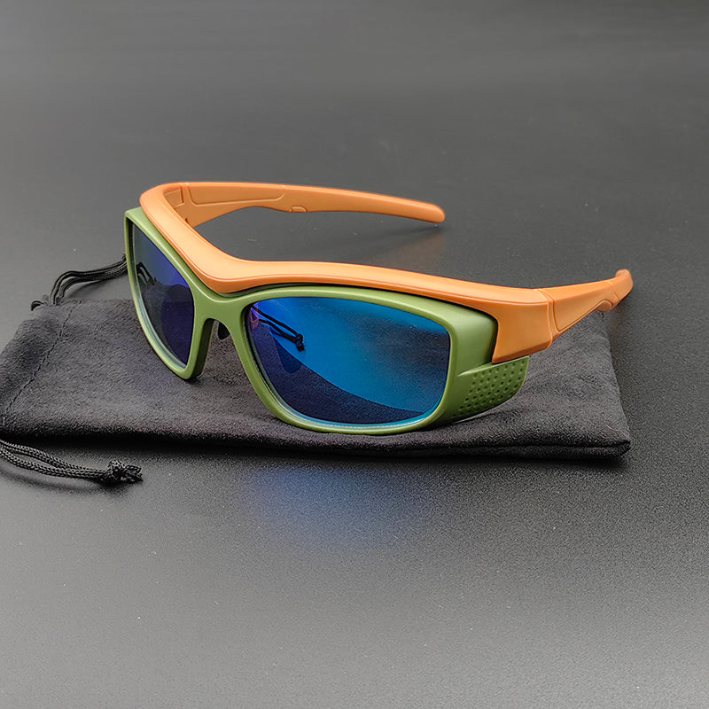 Heren Zonnebril - Sportief Ontwerp - HD Polarized - Licht & Sterk