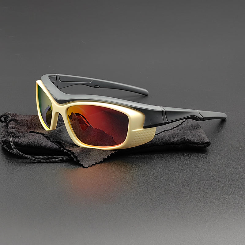 Heren Zonnebril - Sportief Ontwerp - HD Polarized - Licht & Sterk